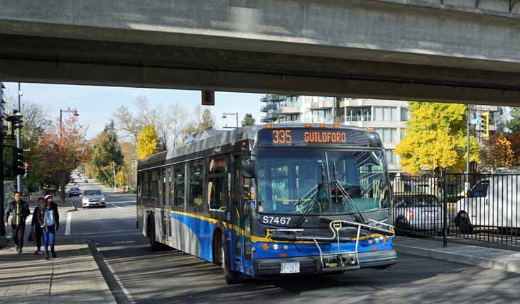 Coast Mountain Bus New Flyer D40LFR 7467